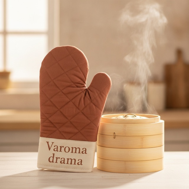 Varoma Drama Mitt with “Varoma drama”
